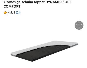 Topper 160/200 GRATIS AF TE HALEN