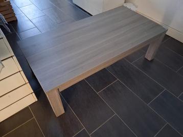 Grijze salontafel 133x68x42 cm