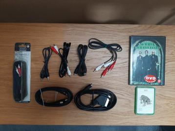 Gratis audiokabels div andere kabels, dvd kwartet spel.