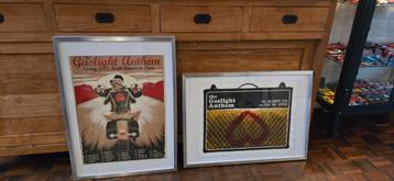 Gaslight Anthem concertposters in lijst