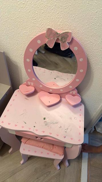 Kinder makeup tafel