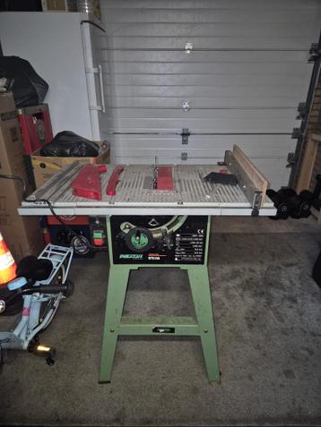 Rexon BTS10A tafelzaag + hulpstukken en een extra zaagblad