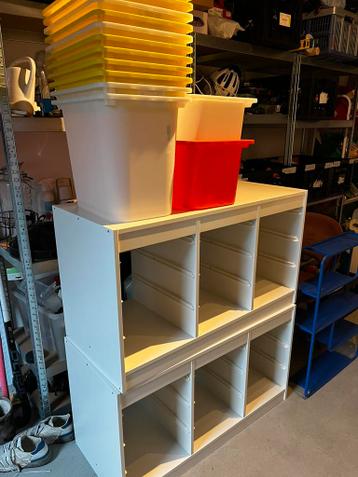 Gratis af te halen 3x Ikea opbergkasten incl bakken