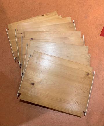 Lundia - Wedeka stellingkast - stoelen - IKEA ladeinleg