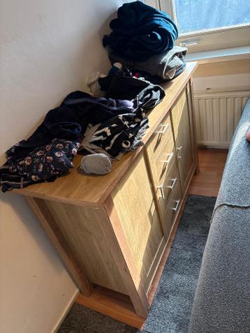 Dressoir Licht Hout - moet weg ivm verhuizing