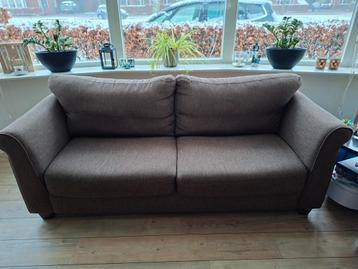 2,5 zitsbank bruin