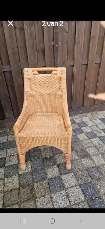 Rotan stoel in goede staat