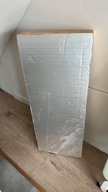 Gratis PIR plaat 120 x 60 cm 10cm dik.