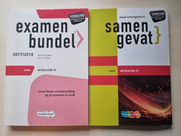 Gratis examenbundel en samengevat Wiskunde A vwo