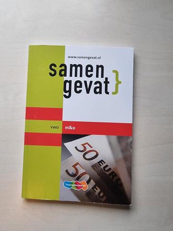 Gratis samengevat m&o vwo
