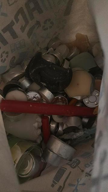 Gevraagd gratis kaarsen / kaarsresten