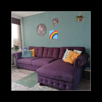 Donkerpaarse Urban Sofa loungebank - Gratis afhalen!