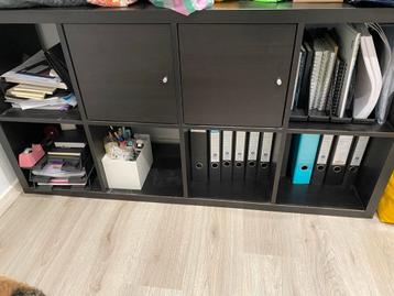 Ikea Kallax kast zwart
