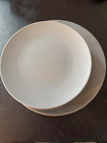 IKEA Borden - 7 stuks - Blauw Grijs - Prima Staat