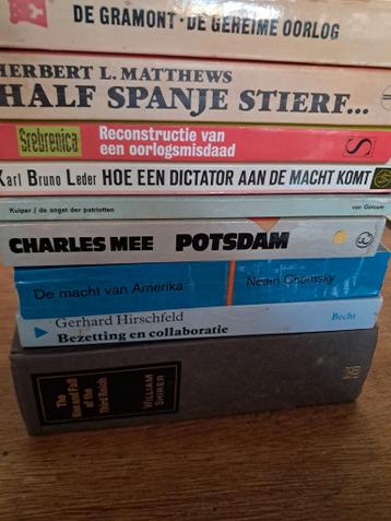 Boeken over oorlog en politiek gratis ophalen