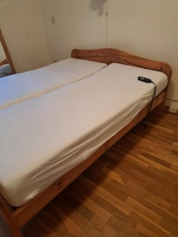 Bed 1.60m met electrische lattenbodems