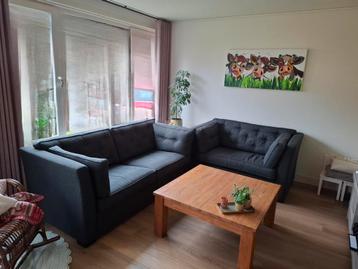 2 en 3 zits bankstel antraciet