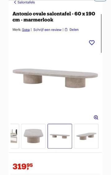 SALON TAFEL GRATIS OPHALEN!!