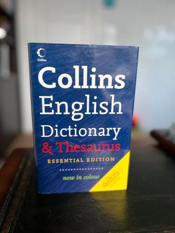 Collins Engels Woordenboek & Thesaurus - Essentiële Editie