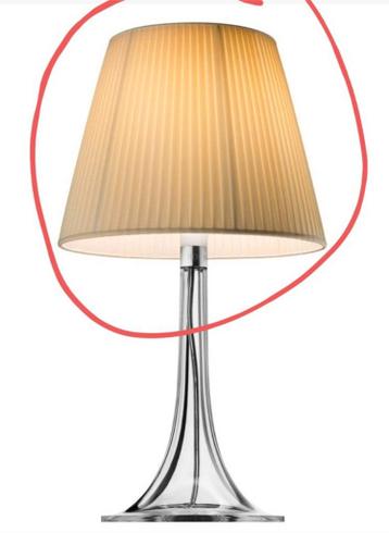 Gezocht: miss K lampenkap  Flos