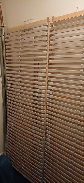 2x Ikea lattenbodem 70cm - 140cm twijfelaar