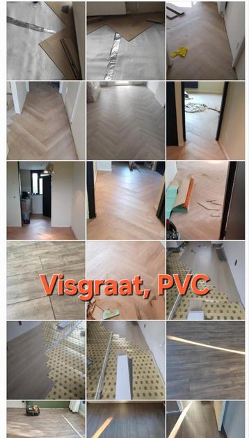 Pvc,Visgraat, vloerenlegger, snel en betaalbaar