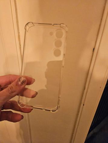 Gratis Samsung Galaxy S23 Hoesje - Transparant