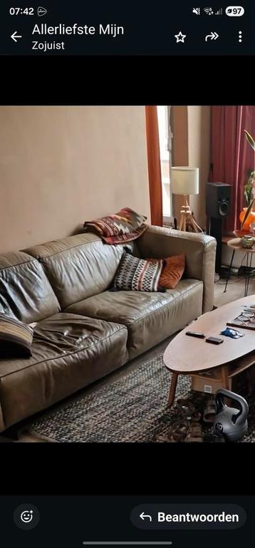 Gratis Loods 5 lederen 4-zits bank (2.9m)