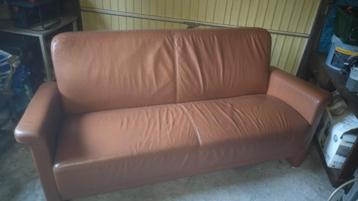 Leren bank terra 190 cm lang