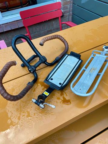 Gratis vlinderstuur bagagedragers klem zadelpen