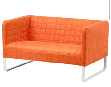 Bankje Ikea oranje