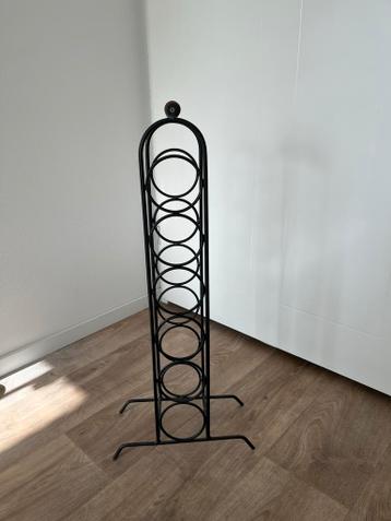 Gratis Wijnrek voor 7 flessen - Metaal