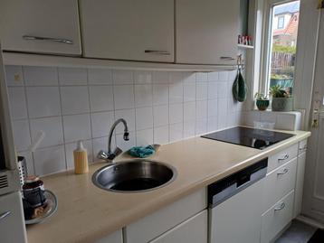 Aanrechtblad met gootsteen + extra werkblad