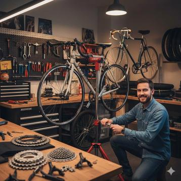 Fietsreparatie-hulp Weer soepel en veilig de weg op!