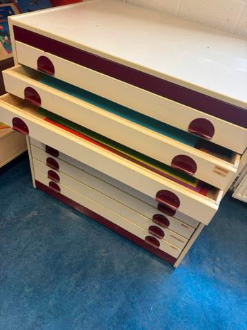 Ladekast voor posters/papier - Gratis af te halen!