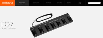 ROLAND FC 7 footcontroler. GEZOCHT!