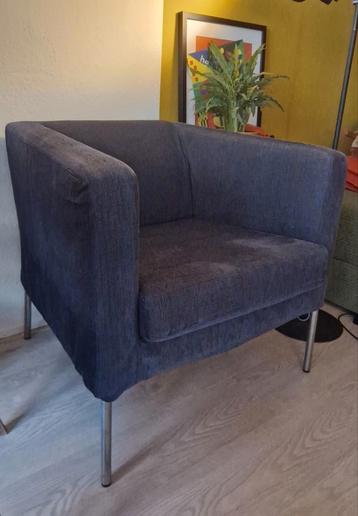 GRATIS: Ikea Klappsta fauteuil blauw