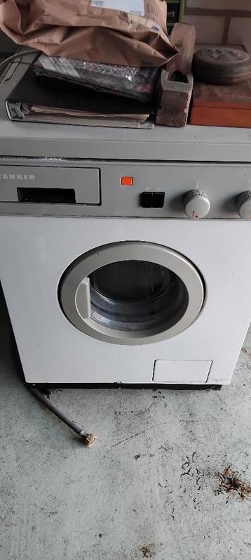 Werkende vintage Zanker wasmachine