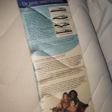 2matrassen 80210.Gratis wegens overcompleet.20 cm dik.