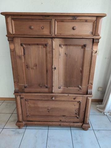 Massief Grenen TV Kast