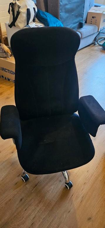 Verstelbare bureaustoel - Zwart - Gratis ophalen