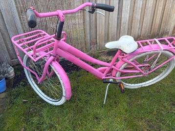 Roze Meisjesfiets 24 inch - Opknapper Gratis af te halen.