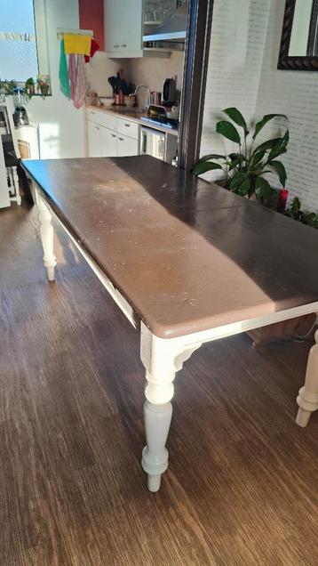 GRATIS Robuuste Leeftafel (200x90) - Ideaal voor 6 stoelen