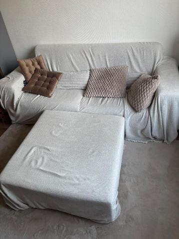 Bank + hocker GRATIS