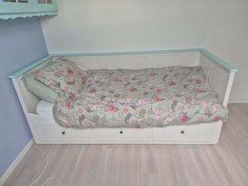 Ikea Hemnes Uitschuifbed 160x200 + Matras