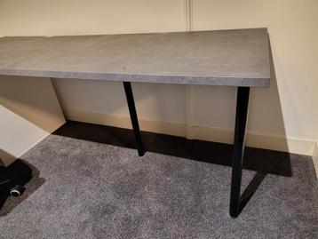 Ikea ECKBAKEN bureau blad met 3 poten - goede staat!
