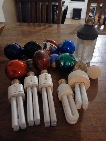 Verschillende werkende lampen.