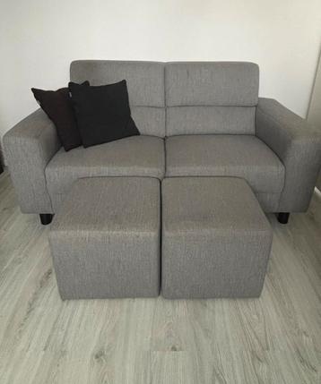 Tweezitsbank+2 hockers GRATIS