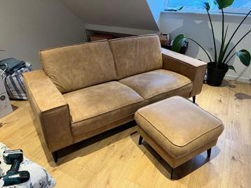 Kunst suède tweezits bank