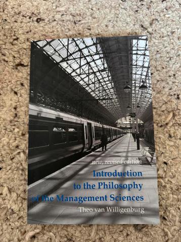 Introduction to Philosophy of Management Sciences